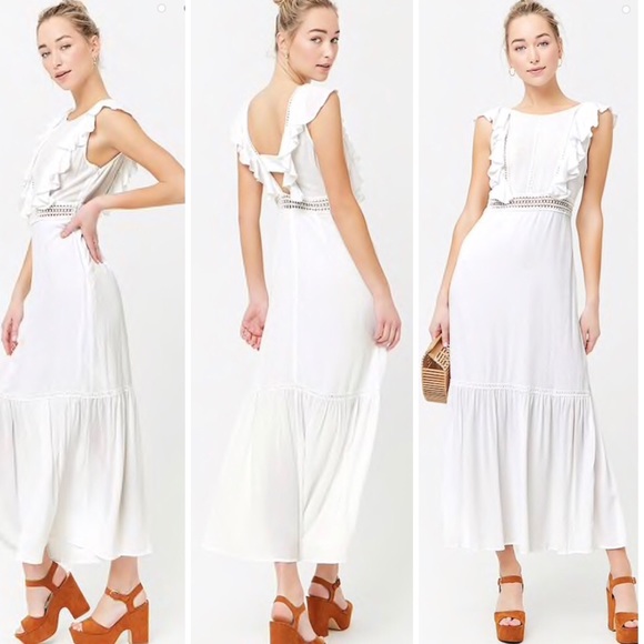 Forever 21 Dresses & Skirts - Crochet Maxi Dress
